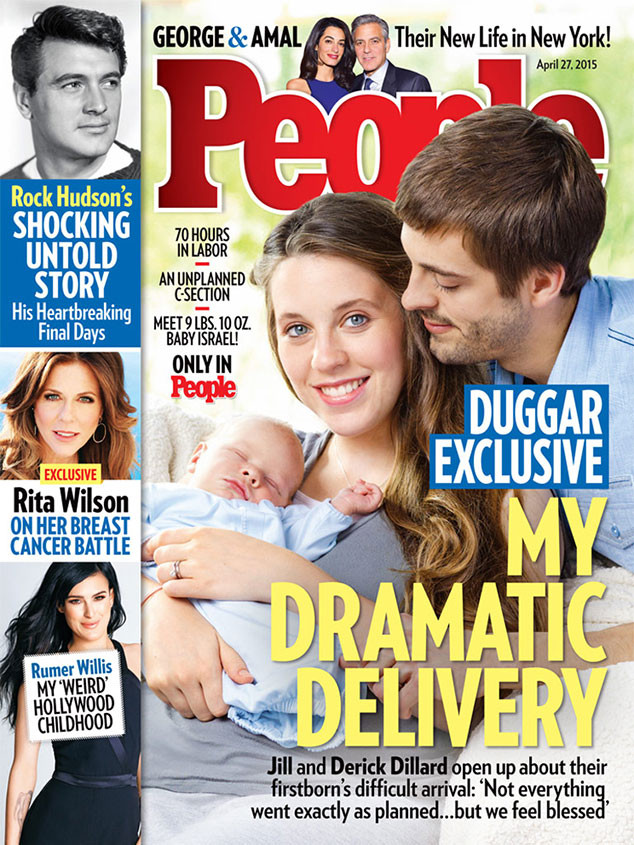 Jill Duggar, Derick Dillard, Israel Dillard, People Magazine
